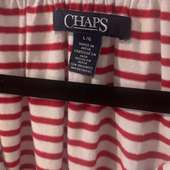 Chaps Striped Tee - Picture 3 of 6